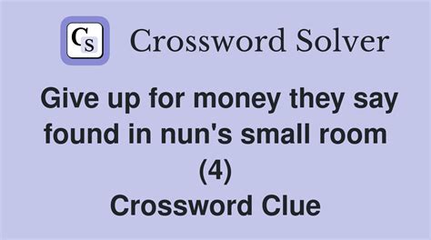 small room crossword clue|SMALL ROOM crossword clue